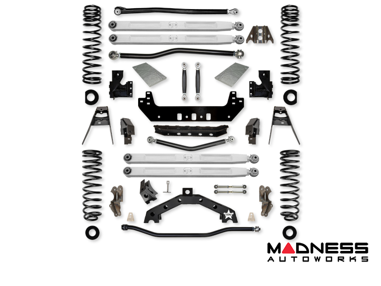 Jeep Wrangler JL Lift Kit - Rock Krawler - Factor X2 Pro (No Limits) - 2021+ Jeep Wrangler JL Lift Kit - Rock Krawler - Factor X2 Pro (No Limits) - 2021+